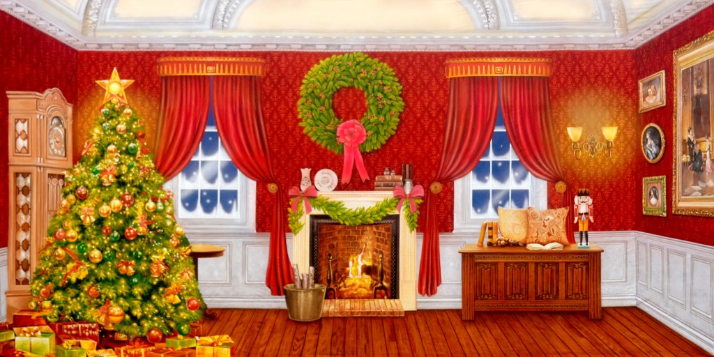 christmas backdrop ideas