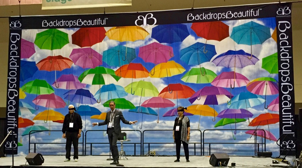 Umbrellas Backdrop TSE 2016