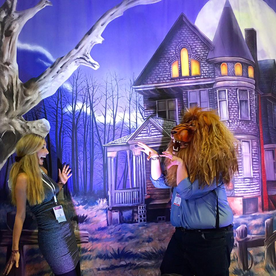 USITT 2016 - Haunted House 1 backdrop