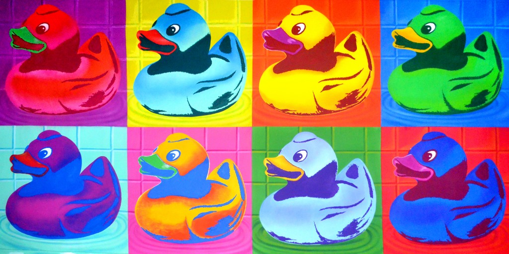 New Backdrops - Pop Art 1 Ducks