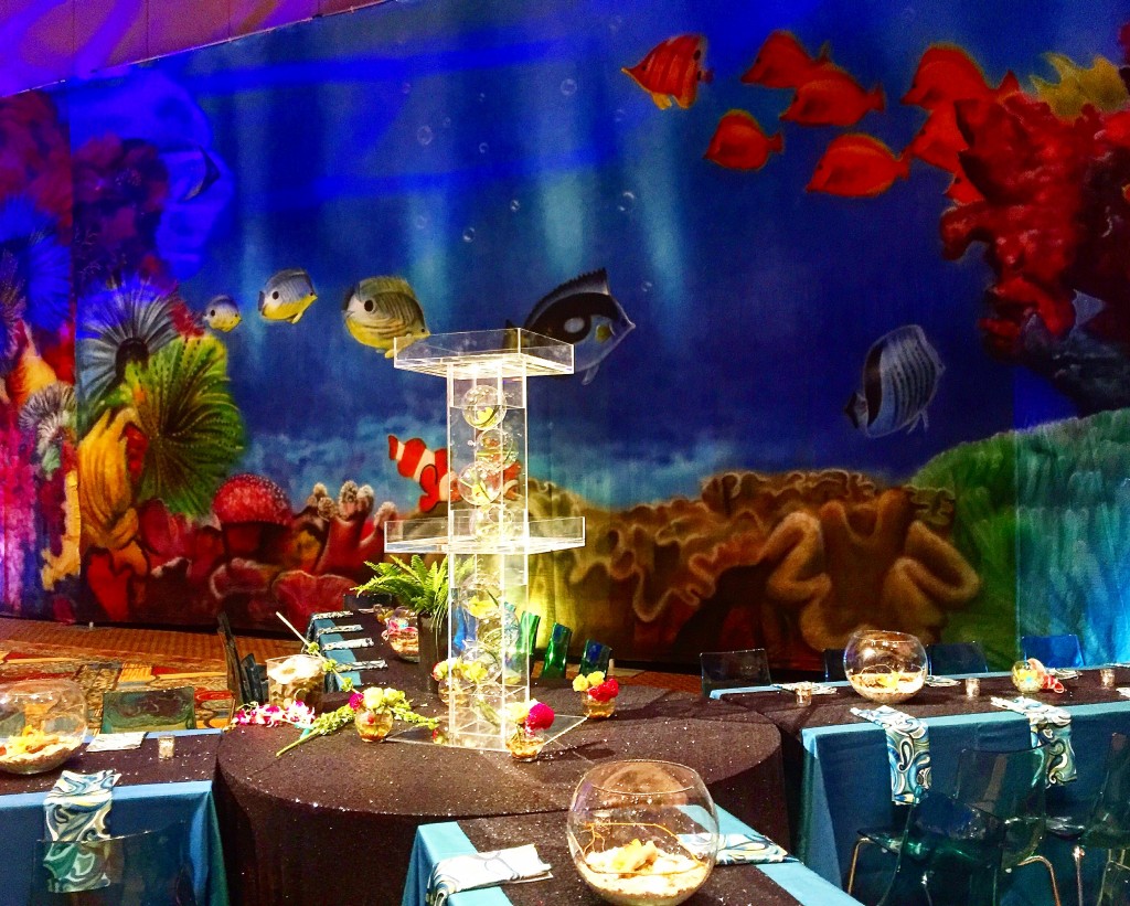 Coral Reef Backdrop - NACE Experience Gala 2016