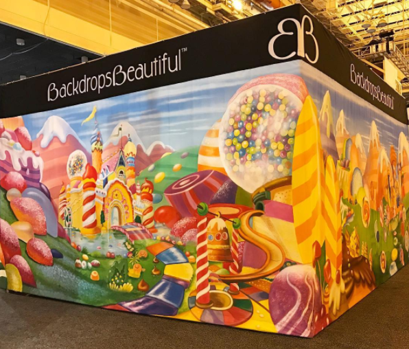 Candyland - Catering backdrops