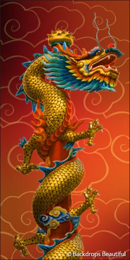 Backdrops: Asian Dragon 2 (Alt View)