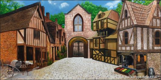 Backdrops: Medieval Village 5