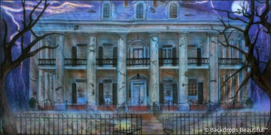 Backdrops: Haunted Mansion 5