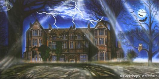 Backdrops: Haunted Mansion 4