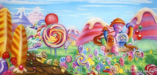 Backdrops: Candyland  2D