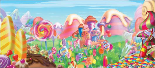 Backdrops: Candyland  7B