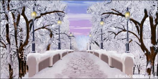 Backdrops: Walk in the Park Winter 3C