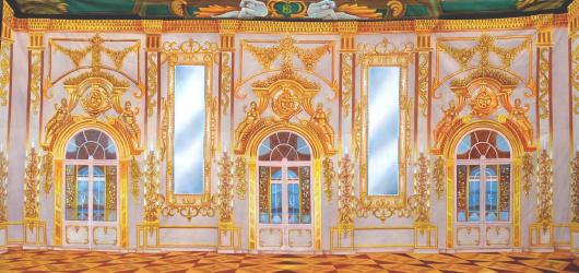 Backdrops: Palace Interior 4 Gold
