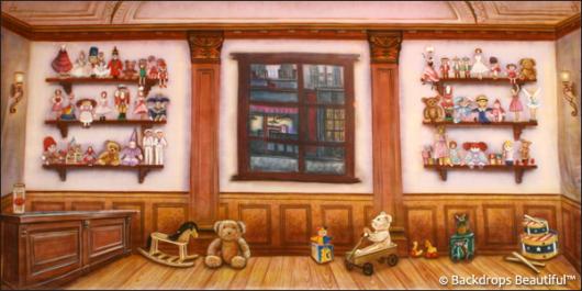 Backdrops: Toy Shop Interior 1