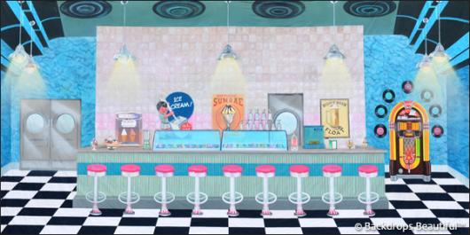 Backdrops: Ice Cream Shop 3