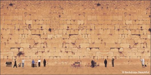 Backdrops: Jerusalem Wall 1