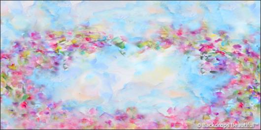Backdrops: Floral 9 Pastel