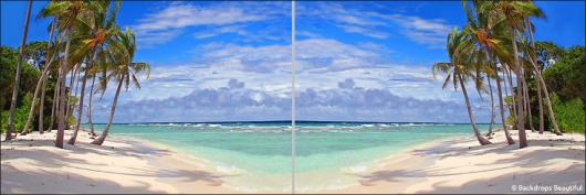 Backdrops: Tropical Beach  7A Panel