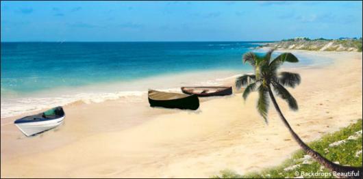 Backdrops: Tropical Beach  5
