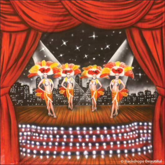 Backdrops: Stage Showgirls 2C