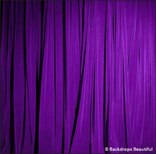 Backdrops: Drapes Purple Half 1