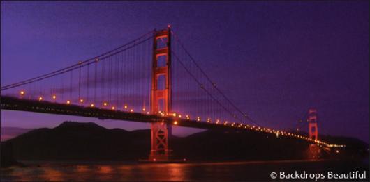 Backdrops: San Francisco 1 By Night