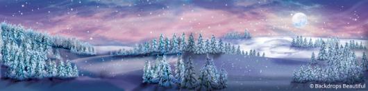 Backdrops: Winter Trees  3