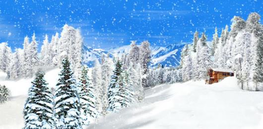 Backdrops: Winter Wonderland 4D