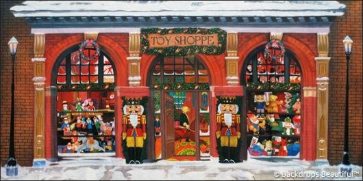 Backdrops: Xmas Toy Shoppe 1B