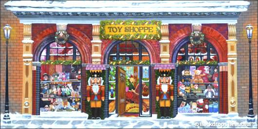 Backdrops: Xmas Toy Shoppe 1C