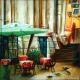 Backdrops: Street Cafe