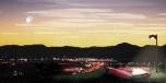 Backdrops: Car Sunset 1