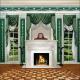 Backdrops: Mansion View  3 Fireplace