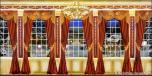 BackDrops: Mansion View 6 Drapes