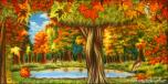 BackDrops: Woodlands 4 Lake