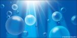Backdrops: Bubbles 1 Blue