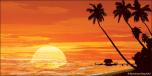 Backdrops: Sunset Beach 3