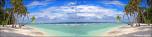 Backdrops: Tropical Beach Panel 1