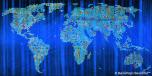 Backdrops: World Map Lights 1