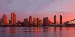 BackDrops: San Diego at Sunset