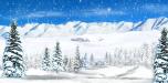 Backdrops: Winter Wonderland 4A
