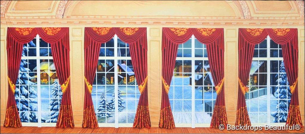 Nutcracker Production - Mansion View 17 Drapes