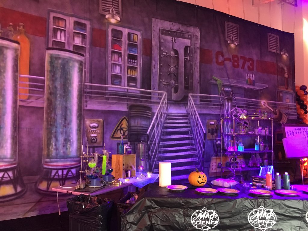 Halloween Party Décor - Lab Interior