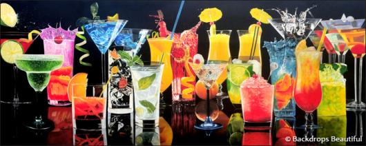 Backdrops: Celebrate 7 Cocktails