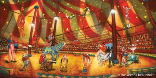 Backdrops: Circus  6B Interior