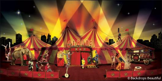 Backdrops: Circus  1B