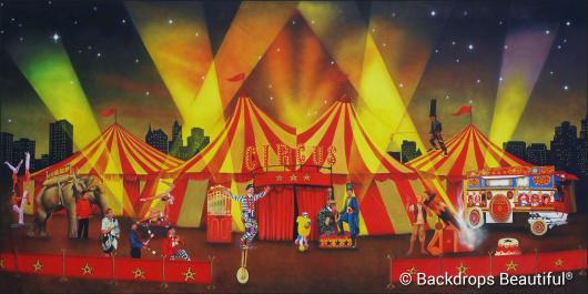 Backdrops: Circus  1D