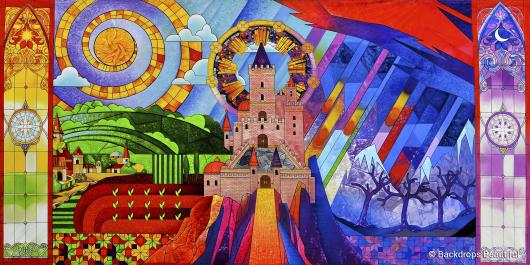 Backdrops: Castle 8 Mosaic