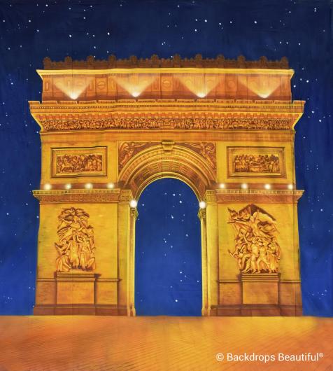 Backdrops: Paris Set: 5 Arch de Triumph