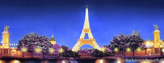 Backdrops: Paris Set: 4 Eiffel Tower (Alt View)