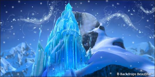 Backdrops: Ice Castle 3