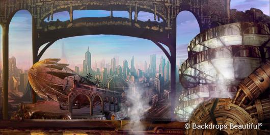 Backdrops: Steampunk  15 Metro