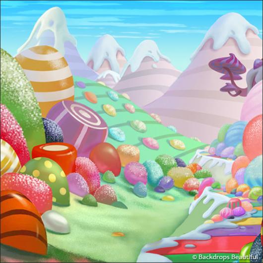 Backdrops: Candyland 9